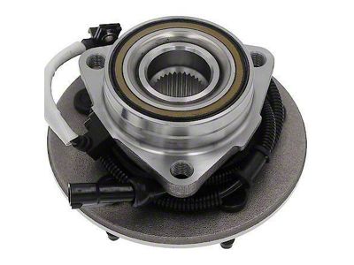 Wheel Hub and Bearing Assembly; Front (97-00 4WD F-150)