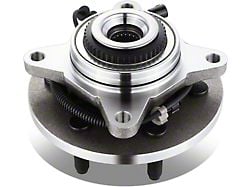 Wheel Hub and Bearing Assembly; Front (05-08 4WD F-150 w/ 6-Lug)