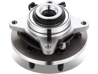 Wheel Hub and Bearing Assembly; Front (05-08 4WD F-150 w/ 6-Lug)