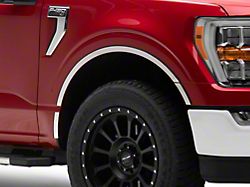 Wheel Well Accent Trim; Stainless Steel (21-25 F-150, Excluding Raptor)