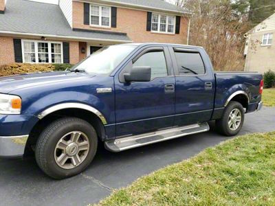 Wheel Well Fender Trim Molding; Stainless Steel (04-08 F-150 Styleside w/o OE Fender Flares)
