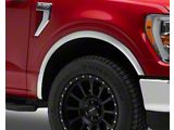 Wheel Well Fender Trim Molding; Stainless Steel (21-26 F-150, Excluding Raptor)