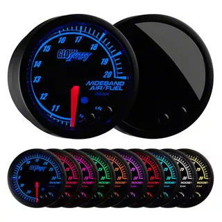 Wideband Air/Fuel Ratio Gauge; Elite 10 Color (Universal; Some Adaptation May Be Required)