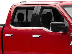 Window Sill Trim Set; Stainless Steel (21-23 F-150 SuperCrew)