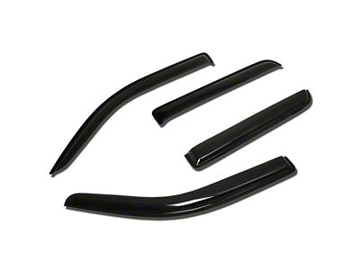 Window Visors; Dark Smoke; Front and Rear (09-14 F-150 SuperCrew)