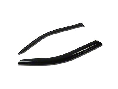Window Visors; Dark Smoke; Front (04-14 F-150 SuperCab)