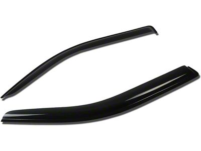 Window Visors; Dark Smoke; Front (04-14 F-150 SuperCab)