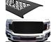 Wire Mesh Lower Grille Insert; Black (18-20 F-150, Excluding Raptor)