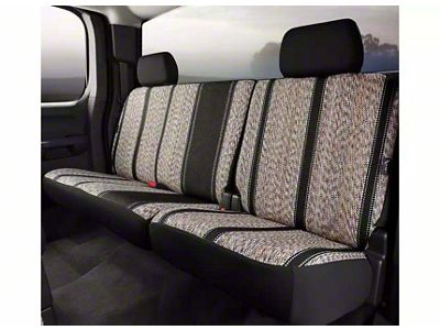 Fia Wrangler Series Rear Seat Cover; Black (15-25 F-150 SuperCrew)