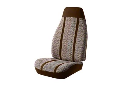 Fia Wrangler Series Rear Seat Cover; Brown (23-25 F-150 SuperCab)