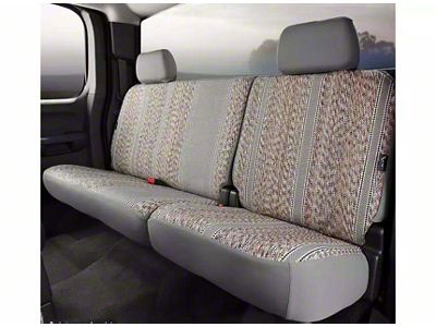 Fia Wrangler Series Rear Seat Cover; Gray (15-25 F-150 SuperCrew)