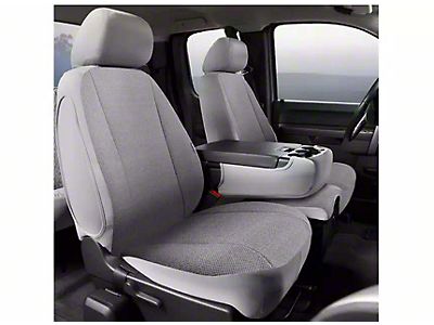 FLASH-409 Seat Cover New Gray Cloth Seat Cover For 2004-2008 Ford F-150 Driver Side Bottom - Exact Fit For STX, XLT, Lariat Fits Power And Heated Seats