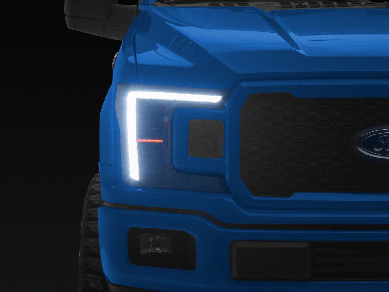 F-150 Z-Series Full LED Plank Projector Headlights with