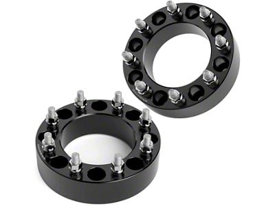 2-Inch Hubcentric Pro Billet Wheel Spacers; Black (11-24 F-250 Super Duty)