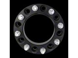 2-Inch Hubcentric Wheel Spacers; Black; Set of Four (99-16 F-250 Super Duty w/ 14x1.5 Thread Pitch; 17-26 F-250 Super Duty)