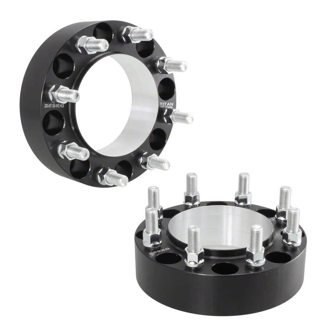 2pc 3" Hubcentric Forged Wheel Spacers 8x170 For Ford F-250 F-350 Super Duty (2003-2022)