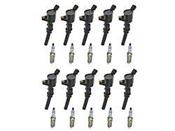 20-Piece Ignition Kit; Black (99-04 6.8L F-250 Super Duty)