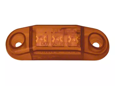 3-Diode Sealed LED Running Light; Amber (Universal; Some Adaptation May Be Required)