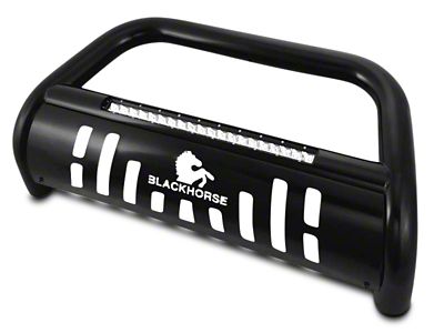 3-Inch Beacon LED Bull Bar; Black (99-07 F-250 Super Duty)