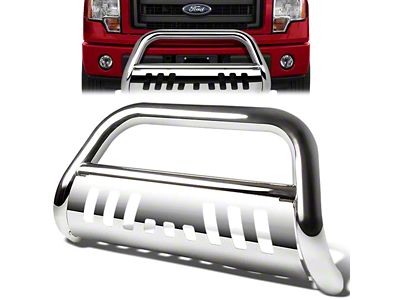 3-Inch Bull Bar; Chrome (11-16 F-250 Super Duty)