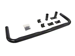3-Inch Universal Nerf Side Step Bars; UltraBlack (Universal; Some Adaptation May Be Required)