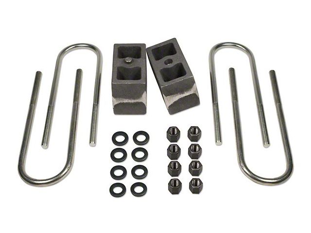 Tuff Country 4-Inch Rear Lift Block Kit; Tapered (11-16 4WD F-250 Super Duty w/ Factory Overload Springs)