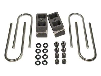 Tuff Country 4-Inch Rear Lift Block Kit; Tapered (11-16 4WD F-250 Super Duty w/ Factory Overload Springs)