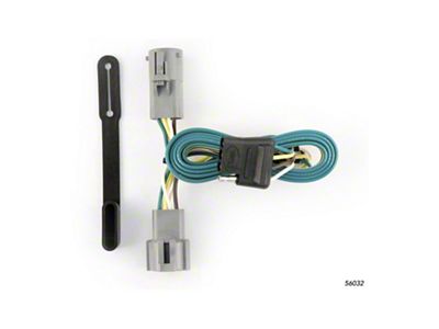 4-Way Flat Output Hitch Wiring Harness (05-07 F-250 Super Duty)