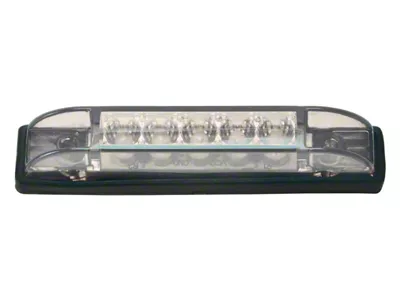 5-Diode Sealed Running Light; Amber LED; Clear Lens (Universal; Some Adaptation May Be Required)