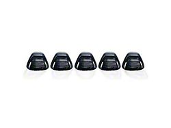 5-Piece Amber Xenon Roof Cab Lights; Smoked Lens (11-16 F-250 Super Duty)
