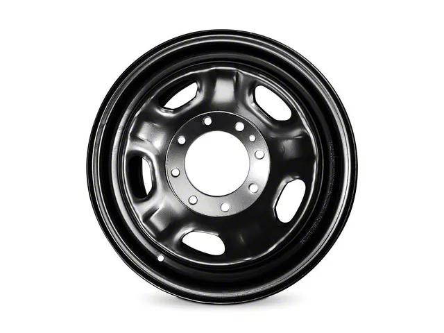 5-Slot Replica Steel Black 8-Lug Wheel; 17x7.5; 40mm Offset (17-22 F-250 Super Duty)