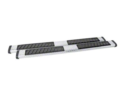 6-Inch Brite-Tread Side Step Bars without Mounting Brackets; Silver (99-25 F-250 Super Duty SuperCrew)