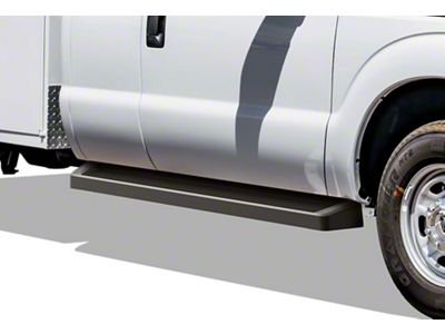 6-Inch iRunning Boards; Black (11-16 F-250 Super Duty SuperCab)