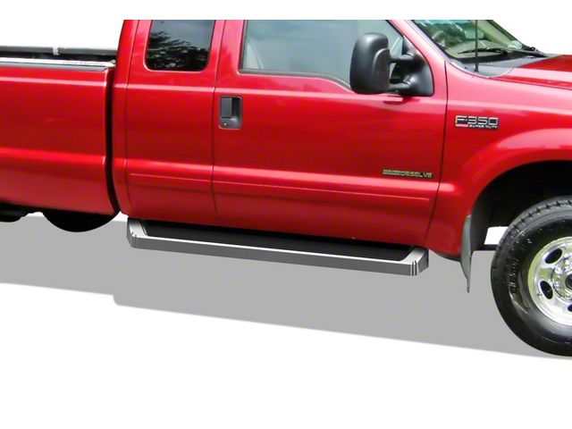 6-Inch iRunning Boards; Polished (11-16 F-250 Super Duty SuperCab)