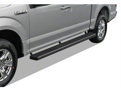 6-Inch iStep SS Running Boards; Black (17-25 F-250 Super Duty SuperCrew)