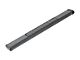 6-Inch Oval UltraBlack Tube Step Side Step Bars without Mounting Brackets; Textured Black (11-24 F-250 Super Duty Regular Cab)