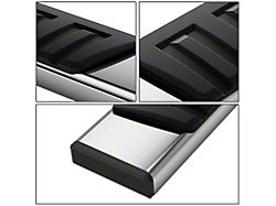 6-Inch Wide Flat Running Boards; Polished (99-16 F-250 Super Duty SuperCrew)