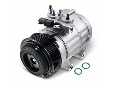 A/C Compressor with Clutch and Pulley (11-16 6.7L Powerstroke F-250 Super Duty w/ RS20 Compressor)