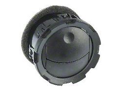 A/C Vent Outlet; Black (11-16 F-250 Super Duty w/o Flow-Through Console)