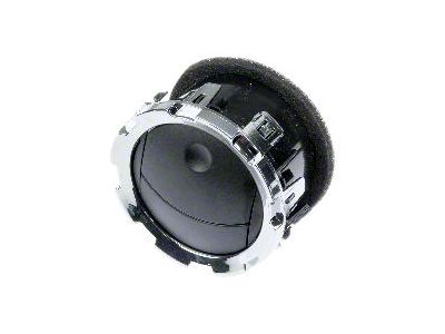 A/C Vent Outlet; Chrome (08-10 F-250 Super Duty)