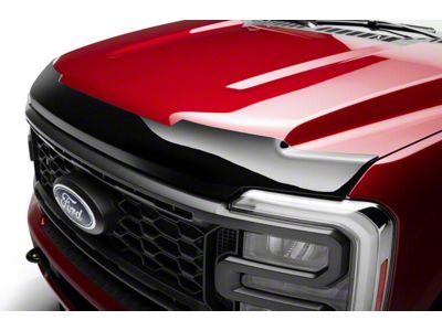 Aeroskin Hood Protector; Dark Smoke (23-24 F-250 Super Duty)