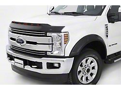 Aeroskin LightShield Pro Hood Protector; Black (17-22 F-250 Super Duty)