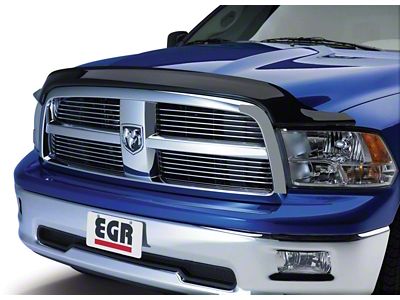 EGR Aerowrap Hood Guard; Dark Smoke (11-16 F-250 Super Duty)