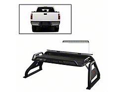 Atlas Roll Bar with 50-Inch LED Light Bar; Black (99-25 F-250 Super Duty)