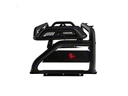Atlas Roll Bar with Basket; Black (99-25 F-250 Super Duty)