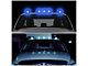 Blue LED Cab Lights; Black (11-16 F-250 Super Duty)