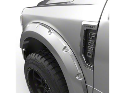 EGR Bolt-On Style Fender Flares; Ingot Silver (11-16 F-250 Super Duty)