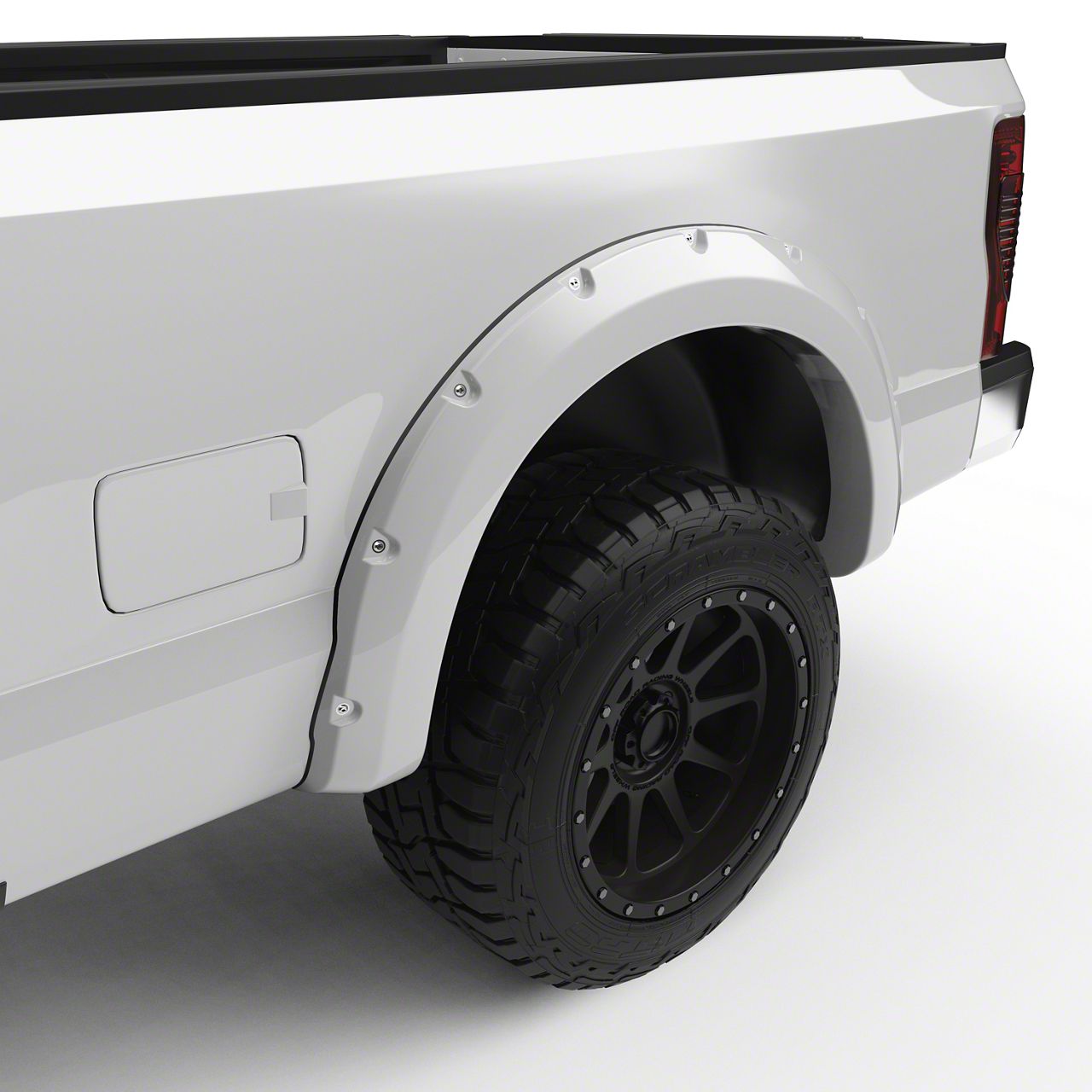 EGR F250 Super Duty BoltOn Style Fender Flares; Oxford White 793914
