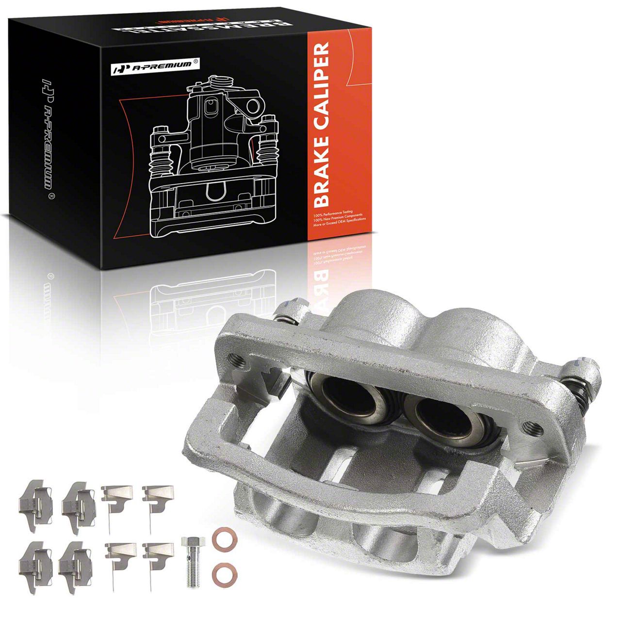 thumbnail image 2 of Stop On A Dime: Reman Front Passenger Brake Caliper W/ Bracket For Ford F-250/F-350 SD 2 of 6