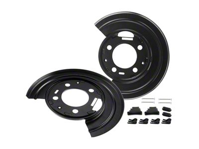 Brake Dust Shields; Rear (99-04 F-250 Super Duty;)